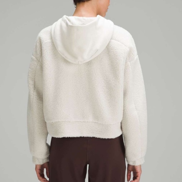 Lululemon Textured Fleece Embroidered Logo Hoodie - Picture 2 of 12